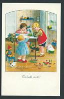 P. Ebner. REPRODUCTION De Belle Qualité. Les Enfants, Ont Mis Une Grenouille Dans Un Bocal."Va-t-elle Sortir?" N°31 - Ebner, Pauli