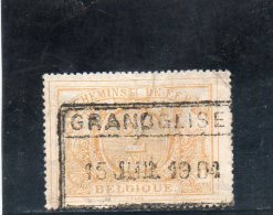 BELGIQUE 1882-94 COLIS O DEFECTEUX - Andere & Zonder Classificatie