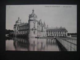 Chateau De Chantilly.-Cote Nord-ouest 1907 - Picardie