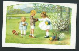 P. Ebner. REPRODUCTION De Belle Qualité.  Enfants, Jouets, Oeufs De Pâques.  N°55 - Ebner, Pauli