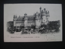 Chateau De Pierrefonds.-Vue Prise La Roche 1902 - Picardie