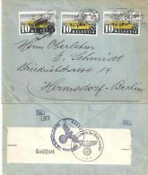 Zensur Brief  Luzern - Hermsdorf D            1940 - Lettres & Documents