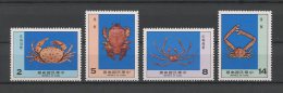 FORMOSE 1981  N° 1340/1343 ** Neufs = MNH   Superbe  Cote: 6 € Faune Crabes Fauna - Ungebraucht