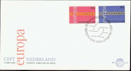 1971 - EUROPA CEPT  OLANDA - NEDERLAND - FDC - 1971