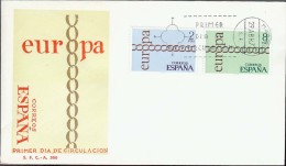 1971 - EUROPA CEPT  SPAGNA - ESPANA - FDC - 1971