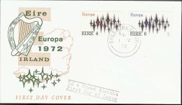 1972 - EUROPA CEPT  IRLANDA - EIRE - FDC - 1972