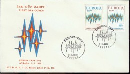 1972 - EUROPA CEPT  TURCHIA - TURKIYE - FDC - 1972