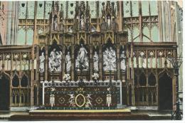 Gloucester Cathedral The Reredos W.H.S. And S. Country Printed In Saxony - Gloucester