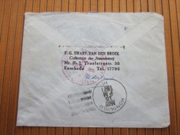 Nederlandse Hollande Letter Cover Spoedbestelling Exprés Air Mail To Anchorage Alaska >via Honolulu May 15 PM 1971 CA - Storia Postale