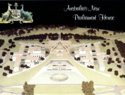 (PF600) Australia - ACT - Canberra New Parliament House Model - Canberra (ACT)
