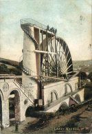 (PF300) Very Old Postcard - Carte Ancienne - UK - Isle Of Man - Laxey Wheel - Insel Man