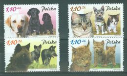 Poland - 2002 Cats And Dogs MNH__(TH-7731) - Neufs