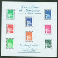 France - 2001 Marianne 2,7-6,7Fr Kleinbogen MNH__(THB-478) - Blocs Souvenir