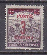 PGL - HONGRIE TAXE Yv N°68 * - Postage Due