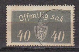 Q8117 - NORWAY NORVEGE Service Yv N°18B - Dienstzegels