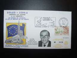 ELECTION SECRETAIRE GENERAL MARCELINO OREJA DONNEZ UN AVENIR A LA LIBERTE 35 ANS CONSEIL EUROPE TIRAGE LIMITE - Covers & Documents