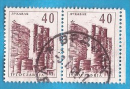 1961-62 X  JUGOSLAVIJA JUGOSLAWIEN  TECHNIK UND ARCHITEKTUR STAEMPEL VRDNIK SERBIEN SRBIJA   USED - Used Stamps