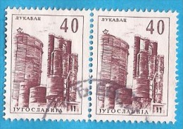 1961-62 X  JUGOSLAVIJA JUGOSLAWIEN  TECHNIK UND ARCHITEKTUR    USED - Used Stamps