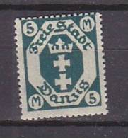 N0163 - DANTZIG Yv N°95 * - Postfris