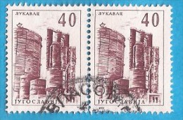 1961-62 X  JUGOSLAVIJA JUGOSLAWIEN  TECHNIK UND ARCHITEKTUR    USED - Used Stamps