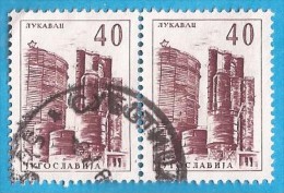1961-62 X  JUGOSLAVIJA JUGOSLAWIEN  TECHNIK UND ARCHITEKTUR  STAEMPEL SUBOTICA SRBIJA VOJVODINA  USED - Used Stamps