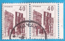 1961-62 X  JUGOSLAVIJA JUGOSLAWIEN  TECHNIK UND ARCHITEKTUR  STAEMPEL CACAK  SRBIJA   USED - Gebruikt