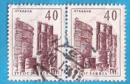 1961-62 X  JUGOSLAVIJA JUGOSLAWIEN  TECHNIK UND ARCHITEKTUR     USED - Used Stamps
