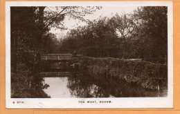 The Moat Soham Old Real Photo Postcard - Sonstige & Ohne Zuordnung