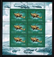 Russia Federation - 1997 Helicopters Kleinbogen MNH__(THB-2900) - Blocs & Feuillets