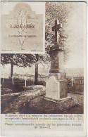 MONUMENT AUX MORTS Des Prisonniers FRANCAIS Morts En Captivité à FRIEDRICHSFELD 1870.71.plaque De 1914.1915. Carte Photo - Kriegerdenkmal
