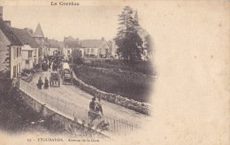 19 / LA CORREZE / EYGURANDE / AVENUE DE LA GARE / DOS NON DIVISE / 55 - Eygurande