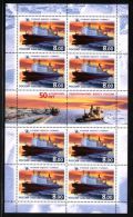 Russia Federation - 2009 Icebreakers 8R Kleinbogen MNH__(THB-3019) - Blocks & Sheetlets & Panes