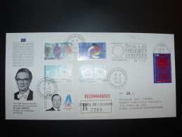 PORTUGAL M. JORGE SAMPARO PRESIDENT 18.2.1998 CONSEIL EUROPE TIRAGE LIMITE 30 Ex. - Storia Postale