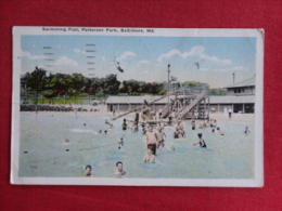 - Maryland > Baltimore   Swimming Pool  1919  Stamp  & Cancel   Ref 1057 - Baltimore