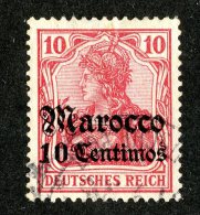 (1216)  Morocco 1906  Mi.36  /   Sc.35  Used  Catalogue €1.50 - Deutsche Post In Marokko