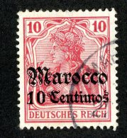 (1226)  Morocco 1906  Mi.36  /   Sc.35  Used  Catalogue €1.50 - Maroc (bureaux)