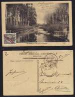 PORTUGAL / 1911 CARTE POSTALE POUR L ESPAGNE (ref 4828) - Brieven En Documenten