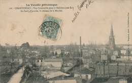 CHANTONNAY - Vue D'ensemble Prise à L'Éolière - Au Fond, à Gauche, Château De La Moubée - Chantonnay