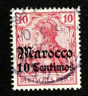 (1231)  Morocco 1906  Mi.36  /   Sc.35  Used  Catalogue €1.50 - Morocco (offices)