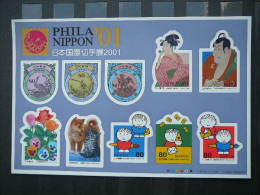 Japan 2000 2943/52 (Mi.Nr.) **  MNH #klb Dogs Cats Art Flowers - Ungebraucht