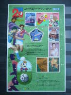 Japan 2000 3077/86 (Mi.Nr.) **  MNH #klb Football Trains Space - Unused Stamps