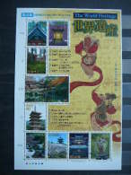 Japan 2001 3254/63 (Mi.Nr.) **  MNH #klb - Ungebraucht