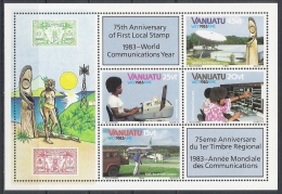 Vanuatu  N° Yvert  Bloc 5   NEUF ** - Vanuatu (1980-...)