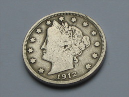 5 Five Cents 1912 - Liberty - United States Of America - USA -. - Non Classificati