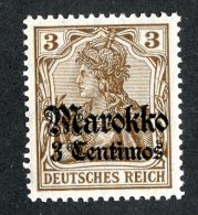 (1265)  Morocco 1911  Mi.46  /   Sc.45  Mnh**  Catalogue €1.30 - Deutsche Post In Marokko