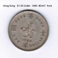 HONG KONG   $1.00  DOLLAR  1960  (KM # 31.1) - Hong Kong