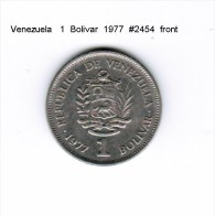 VENEZUELA   1  BOLIVAR  1977  (Y # 52) - Venezuela