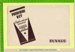 BUVARD :  Produits Pharmacetique  PUERICRINE REY  A L´usage Des Enfants Et Adolescents - Chemist's