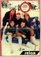 Kleines Poster  -  Gruppe Relax  -  Rückseite : Didi Hallervorden  -  Von Pop-Rocky Ca. 1982 - Posters