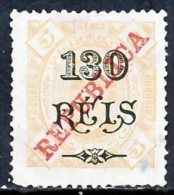 !										■■■■■ds■■ Congo 1915 AF#127 (*) "REPUBLICA" 130/5 13,5 Mint (x6643) - Portugees Congo